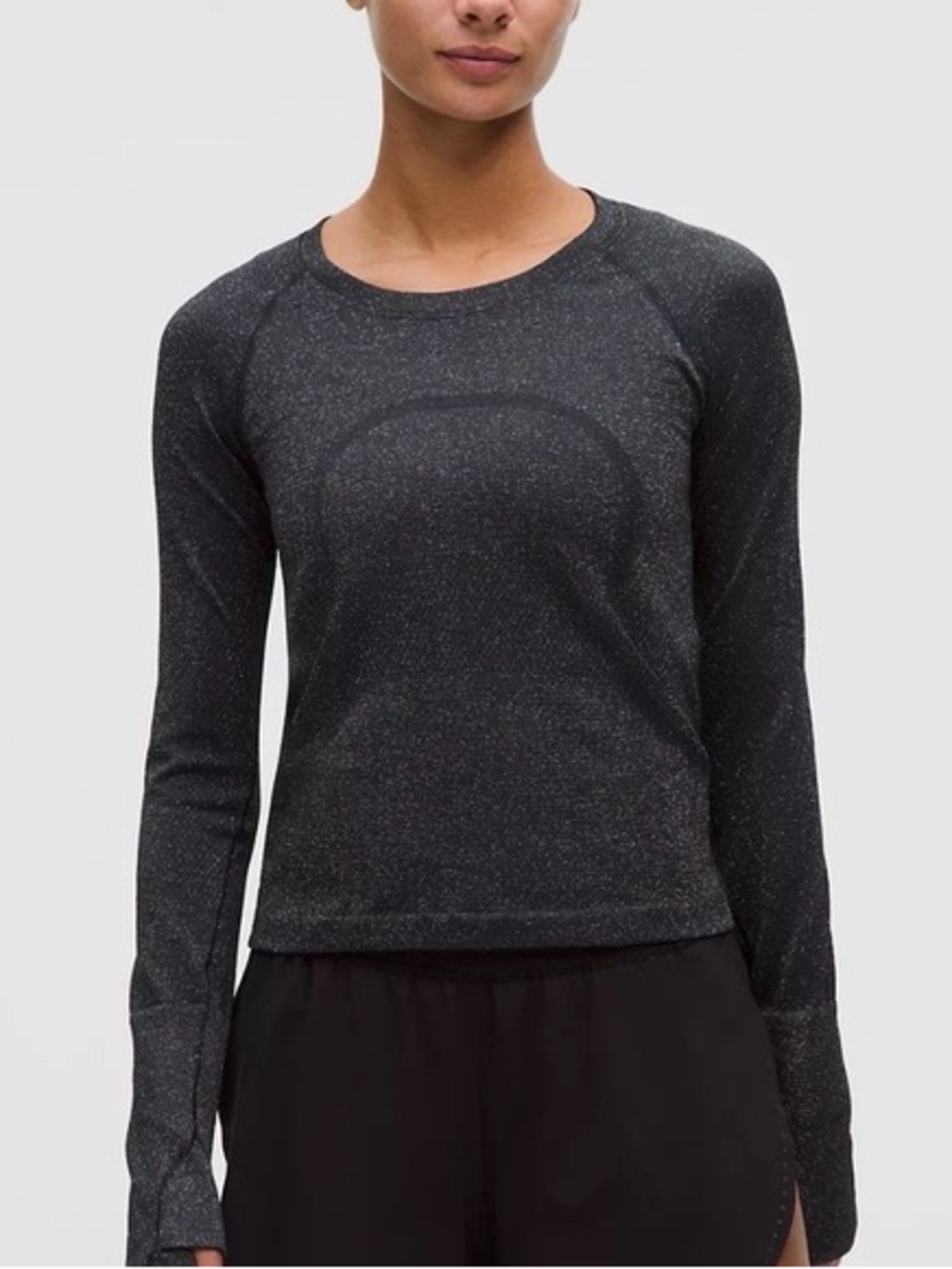 lululemon Swiftly Tech Long-Sleeve Waist Length- Sparkle